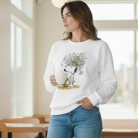 Polera Blanca Snoopy - Imagen 3