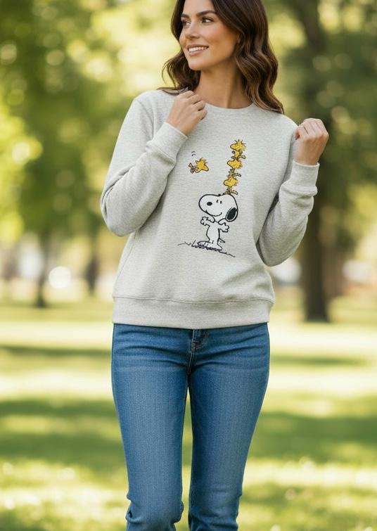 Polera Melange Snoopy - Imagen 3