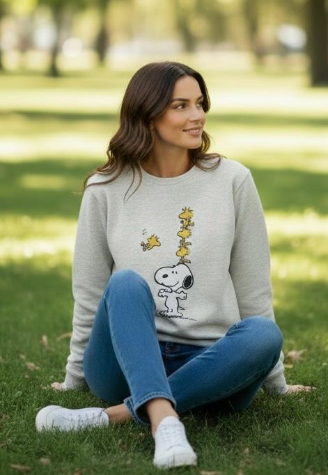 Polera Melange Snoopy - Imagen 2