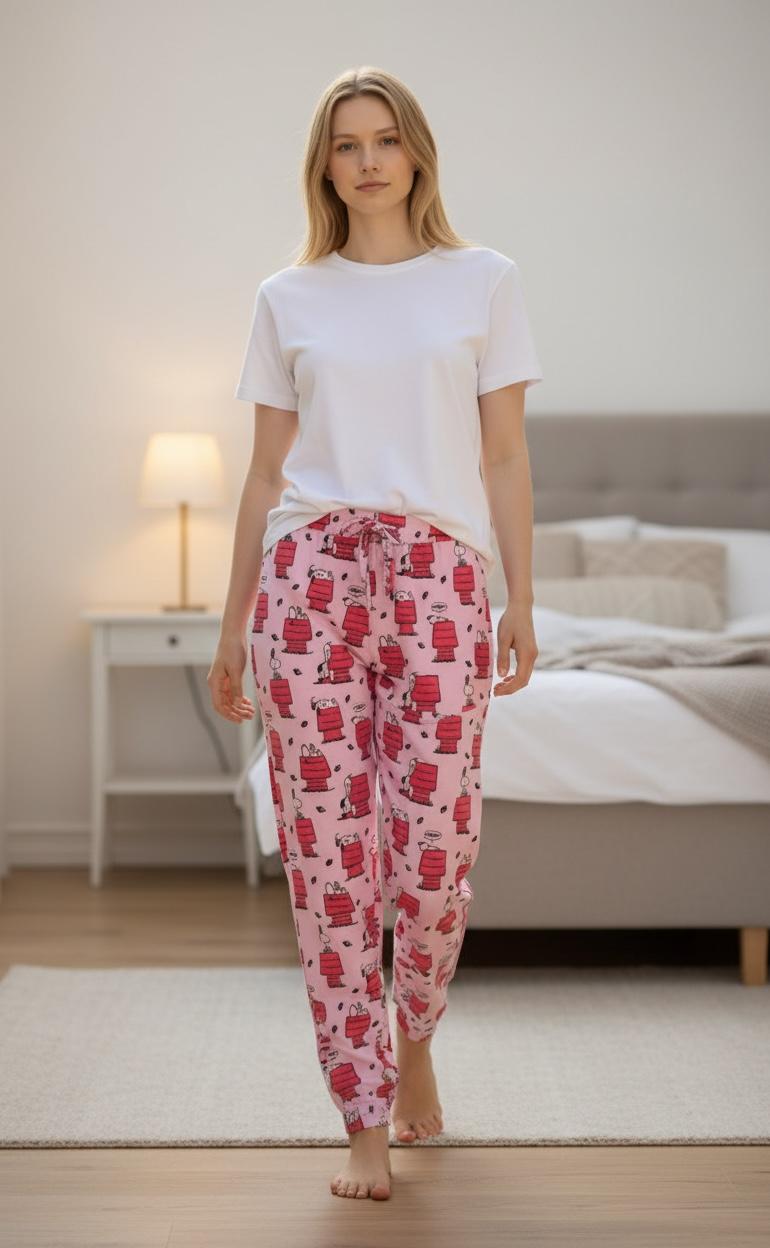Pijama Rosado Snoopy