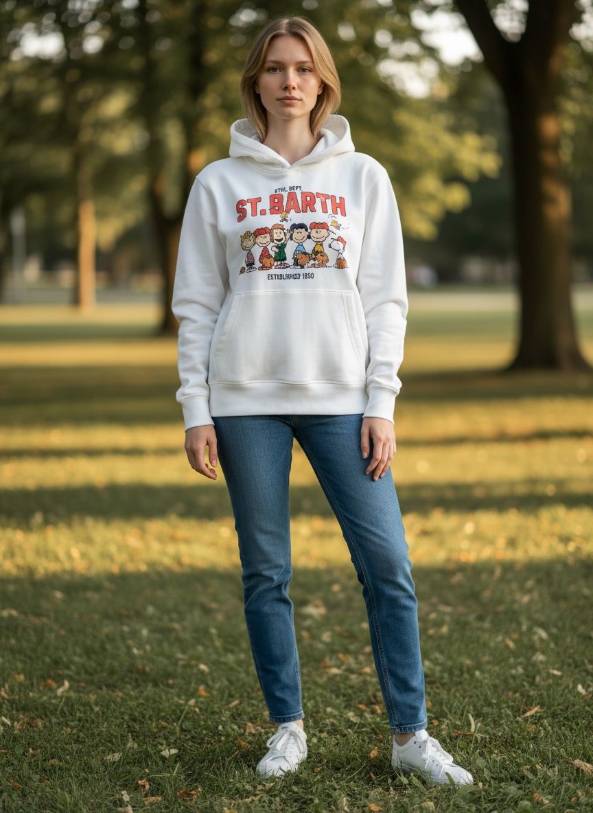 Polera Crema Snoopy