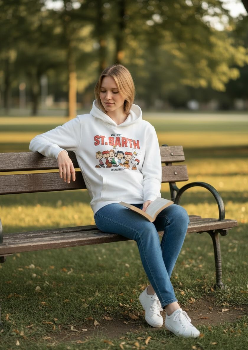 Polera Crema Snoopy - Imagen 2