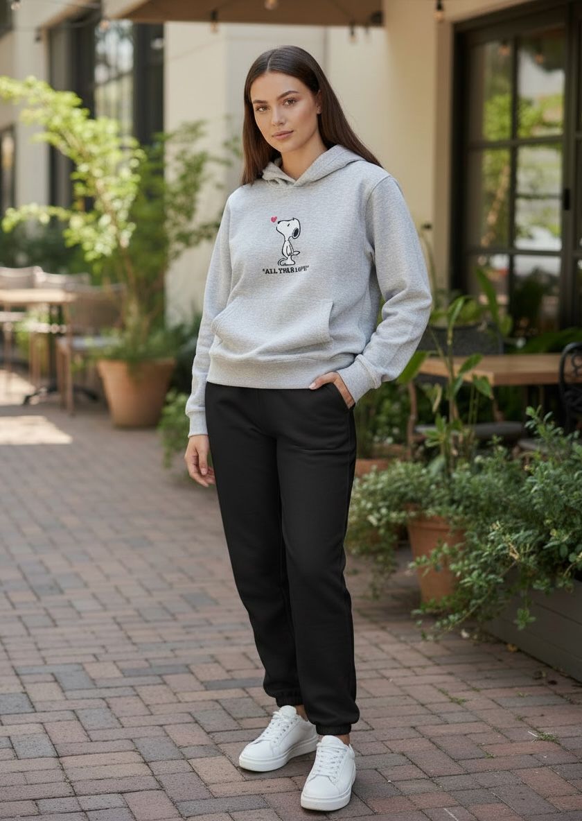 Polera Melange Snoopy