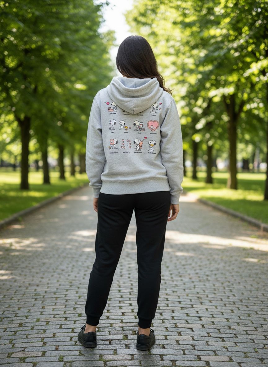 Polera Melange Snoopy - Imagen 2
