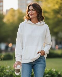 Polera Crema Wafler