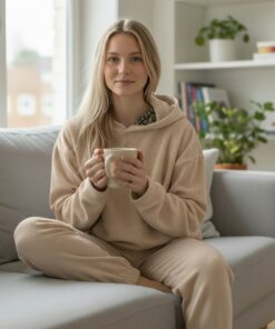 Alternative view of Polera Beige Wafler