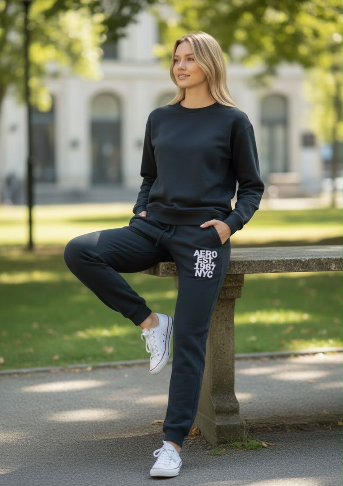 Jogger Negro AERO 1987 - Imagen 2
