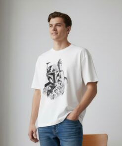 Alternative view of Polo Blanco Star Wars