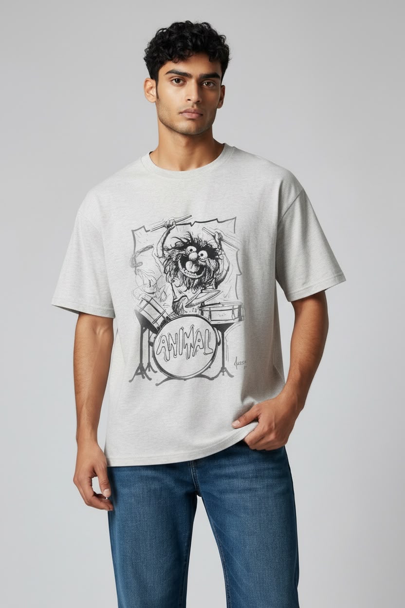 Polo Melange ANIMAL