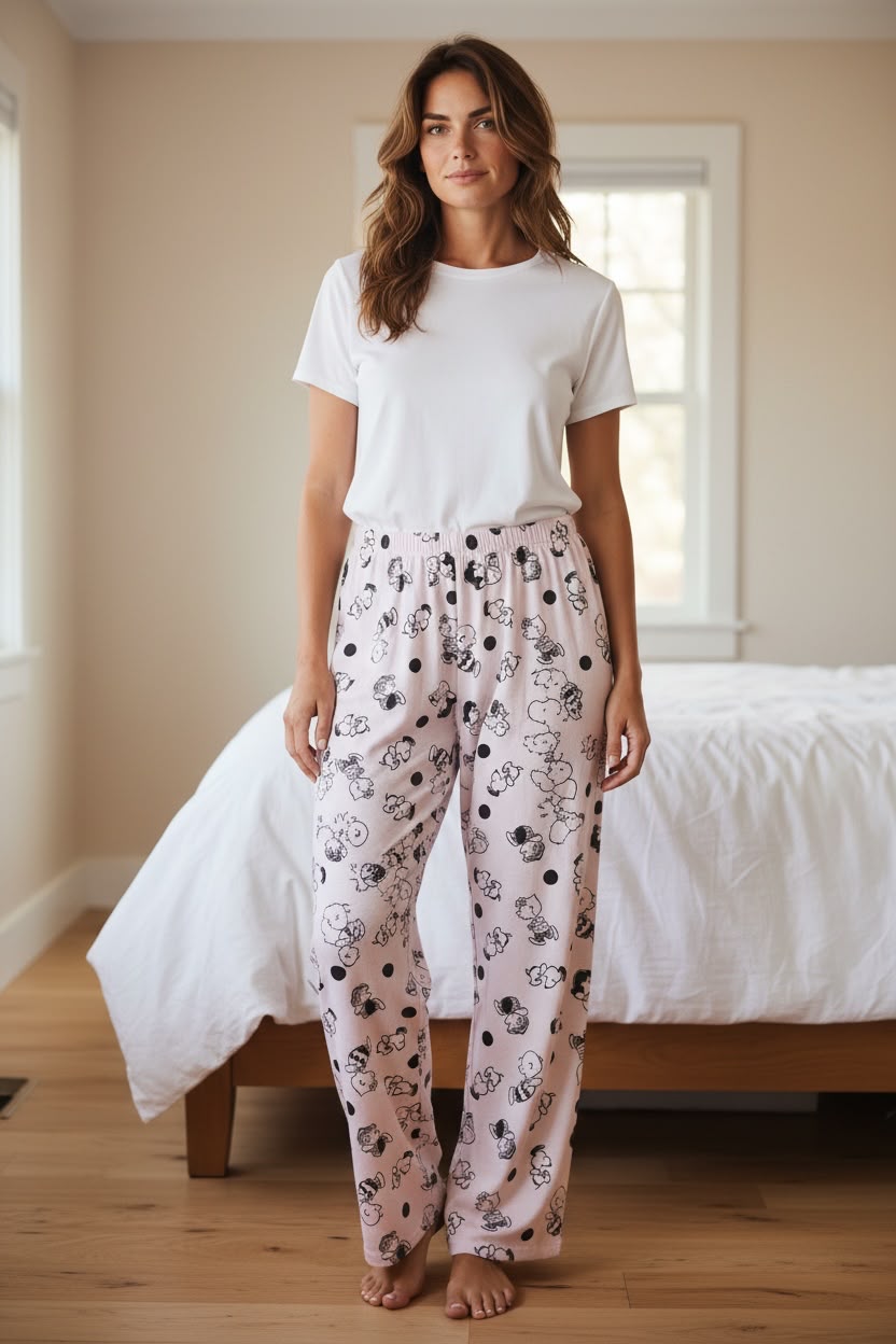 Pijama Rosado Snoopy