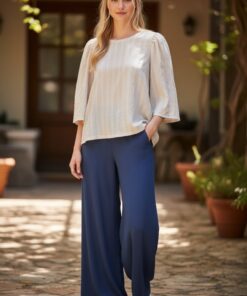 Blusa Beige 3/4