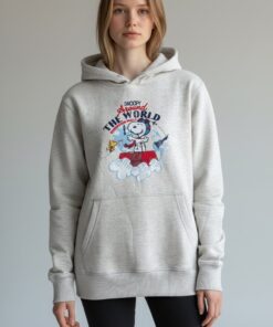 Polera Melange Snoopy