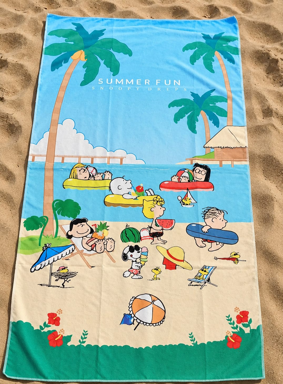 Toalla Snoopy Playa