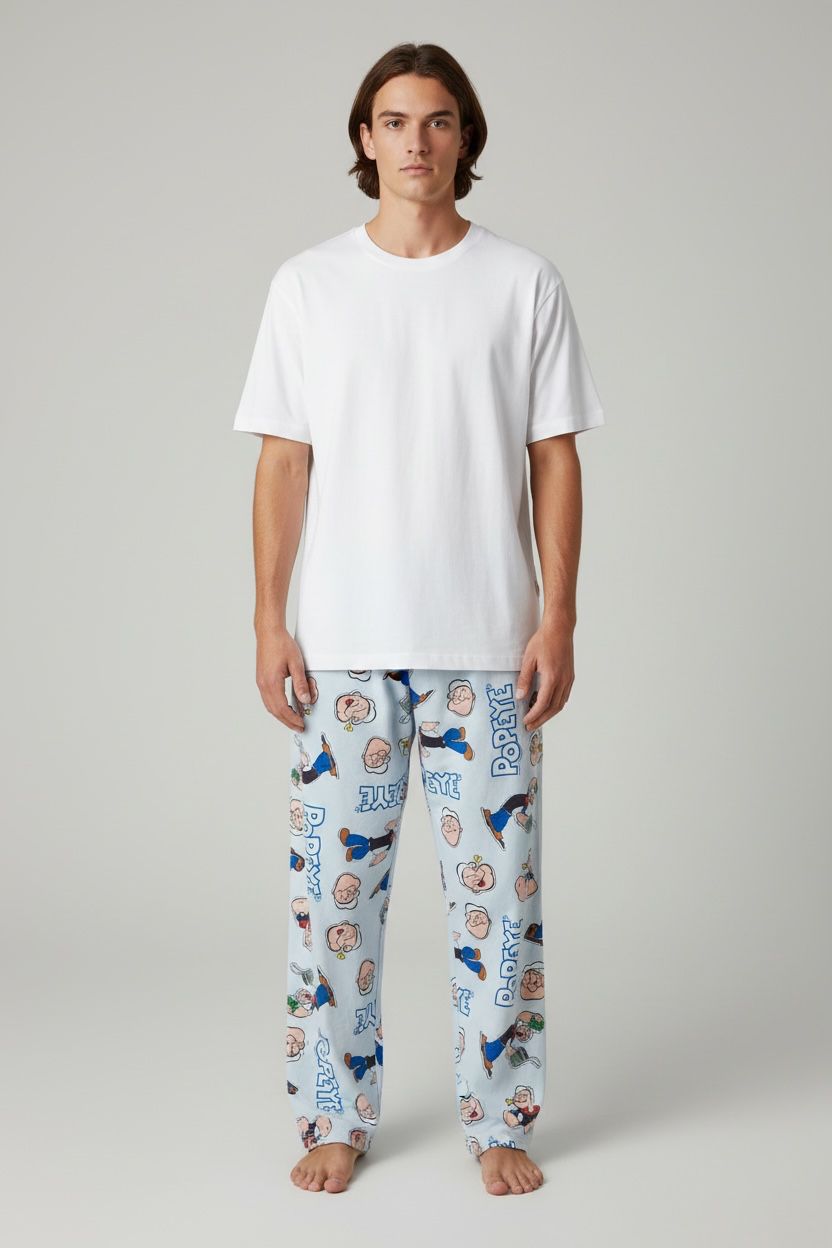 Pijama Blanco Popeye