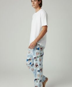 Alternative view of Pijama Blanco Popeye