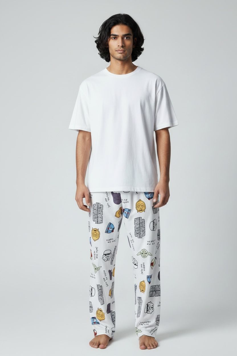 Pijama Blanco Star Wars