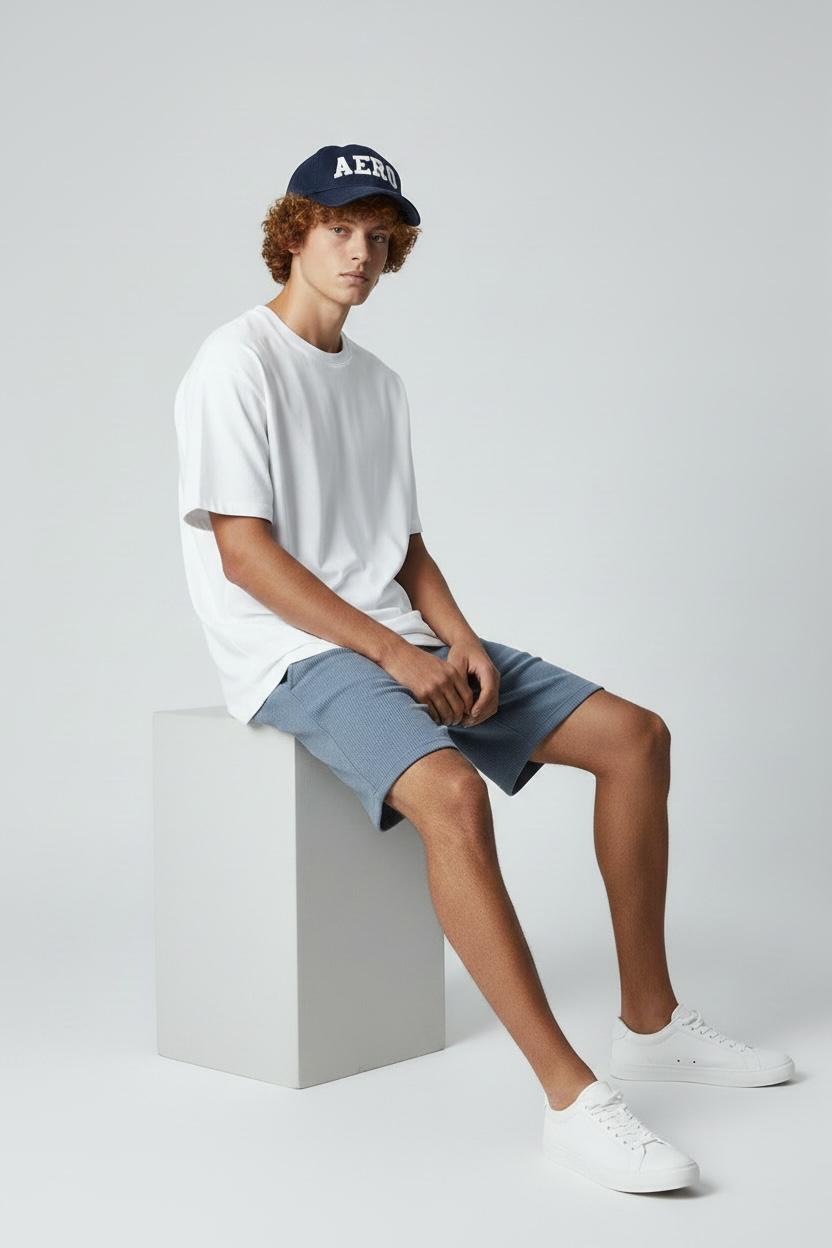 Short Wafler Acero - Imagen 3