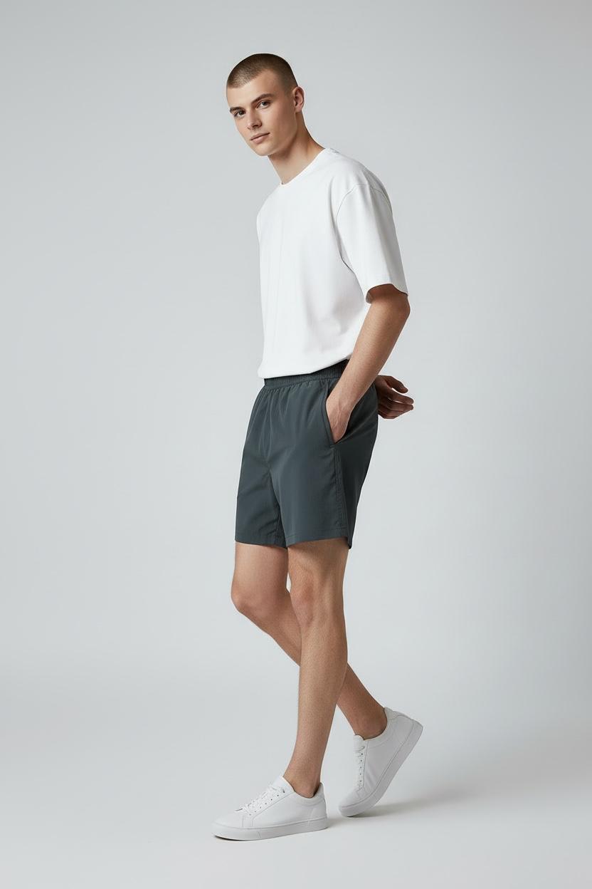 Short Drill Negro - Imagen 2