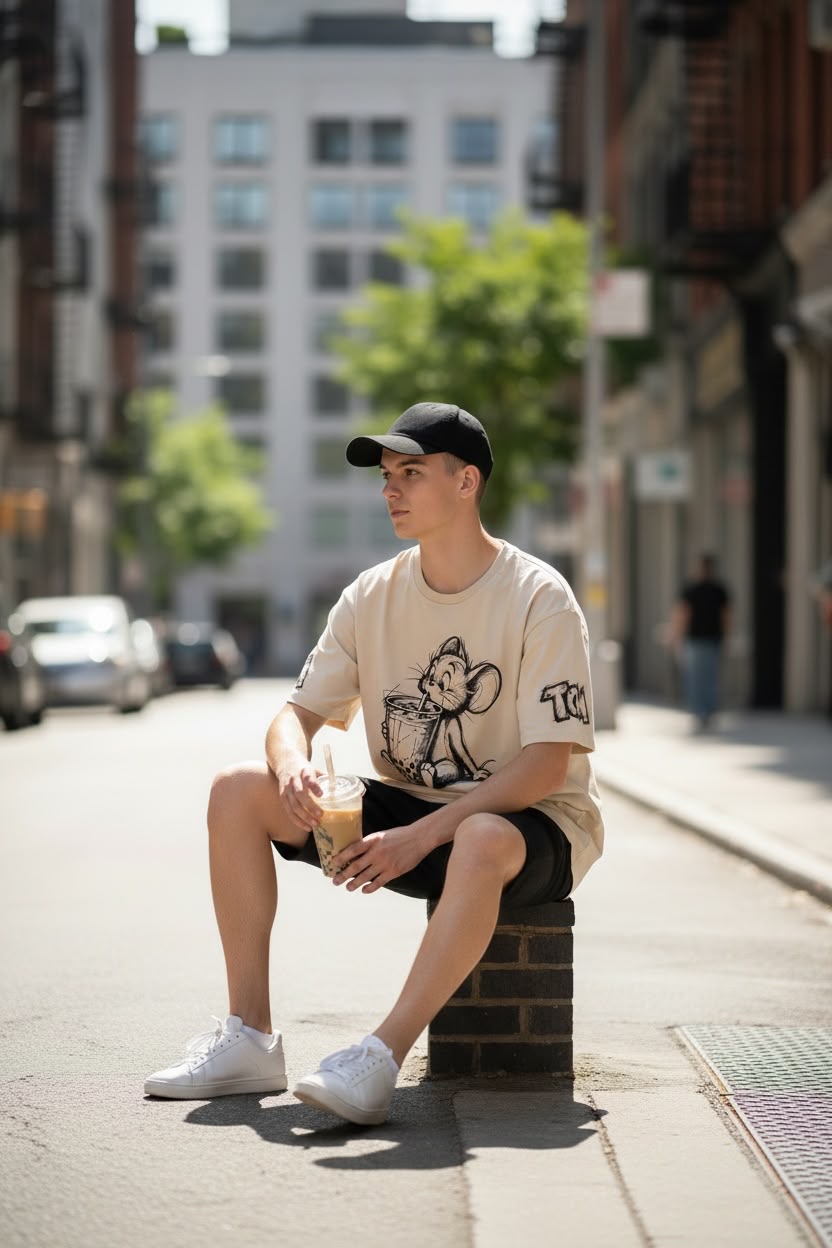 Polo Beige Tom - Imagen 3
