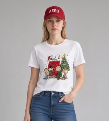 Polo Crema Snoopy