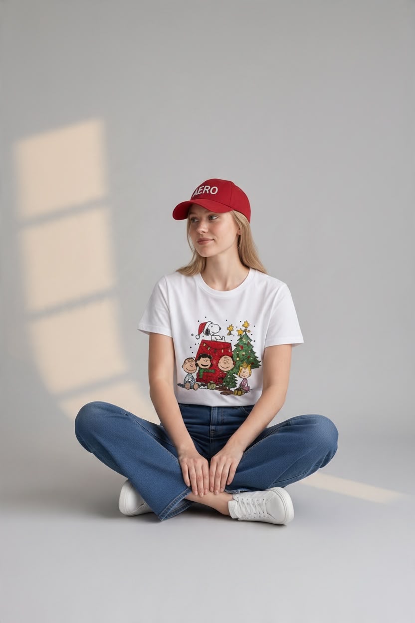 Polo Crema Snoopy - Imagen 2