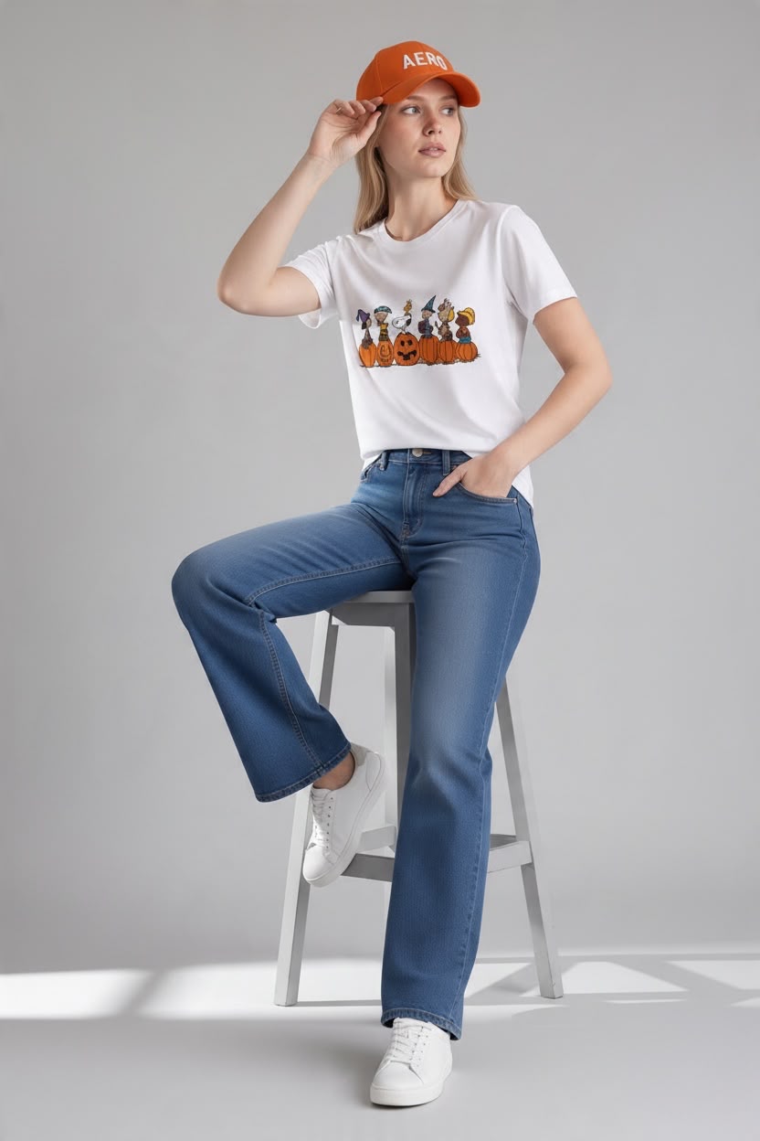 Polo Blanco Snoopy - Imagen 2