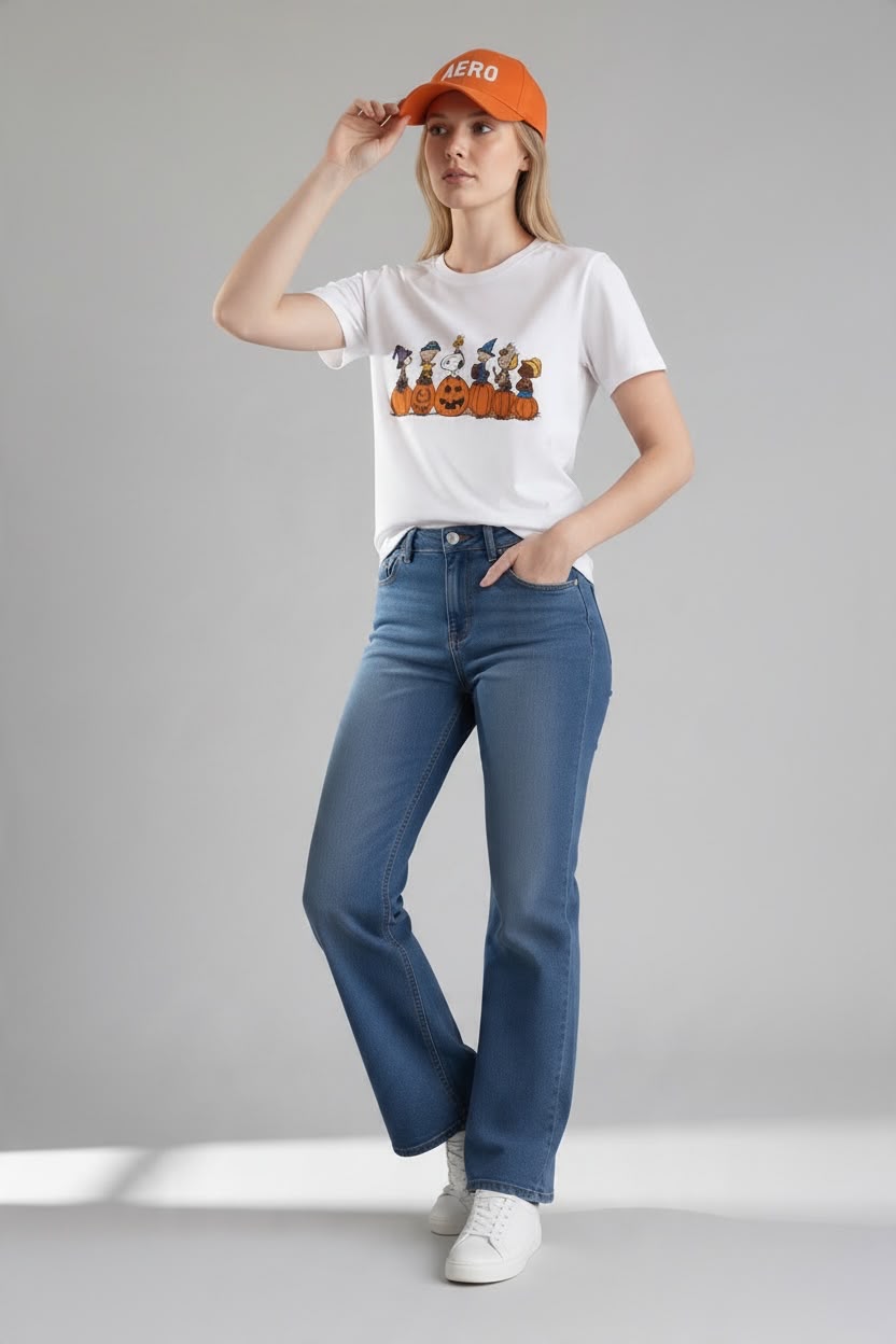 Polo Blanco Snoopy - Imagen 3