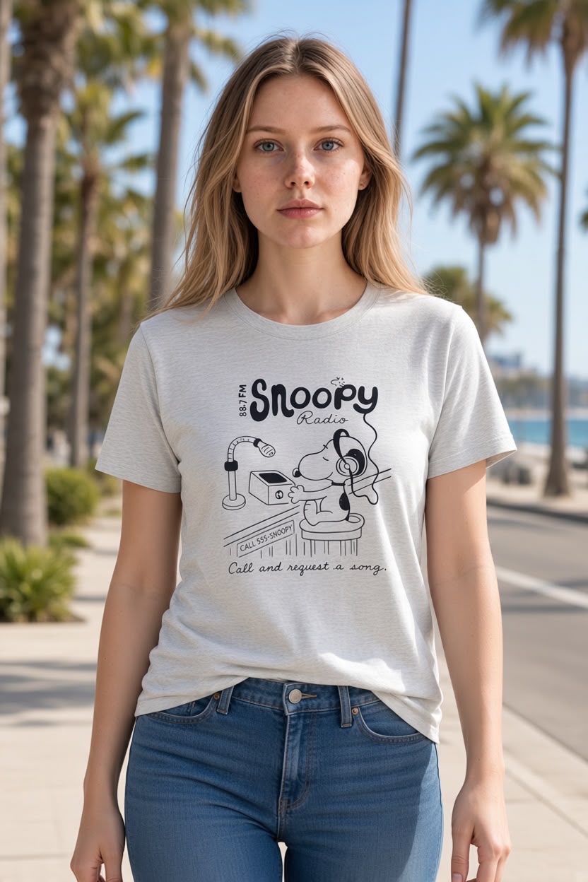 Polo Melange Snoopy