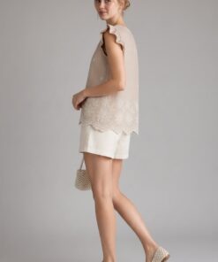 Alternative view of Top Beige Nanzu