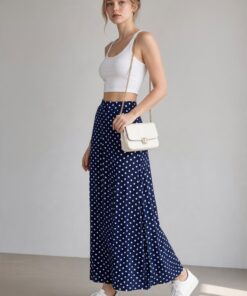Alternative view of Falda Larga Azul